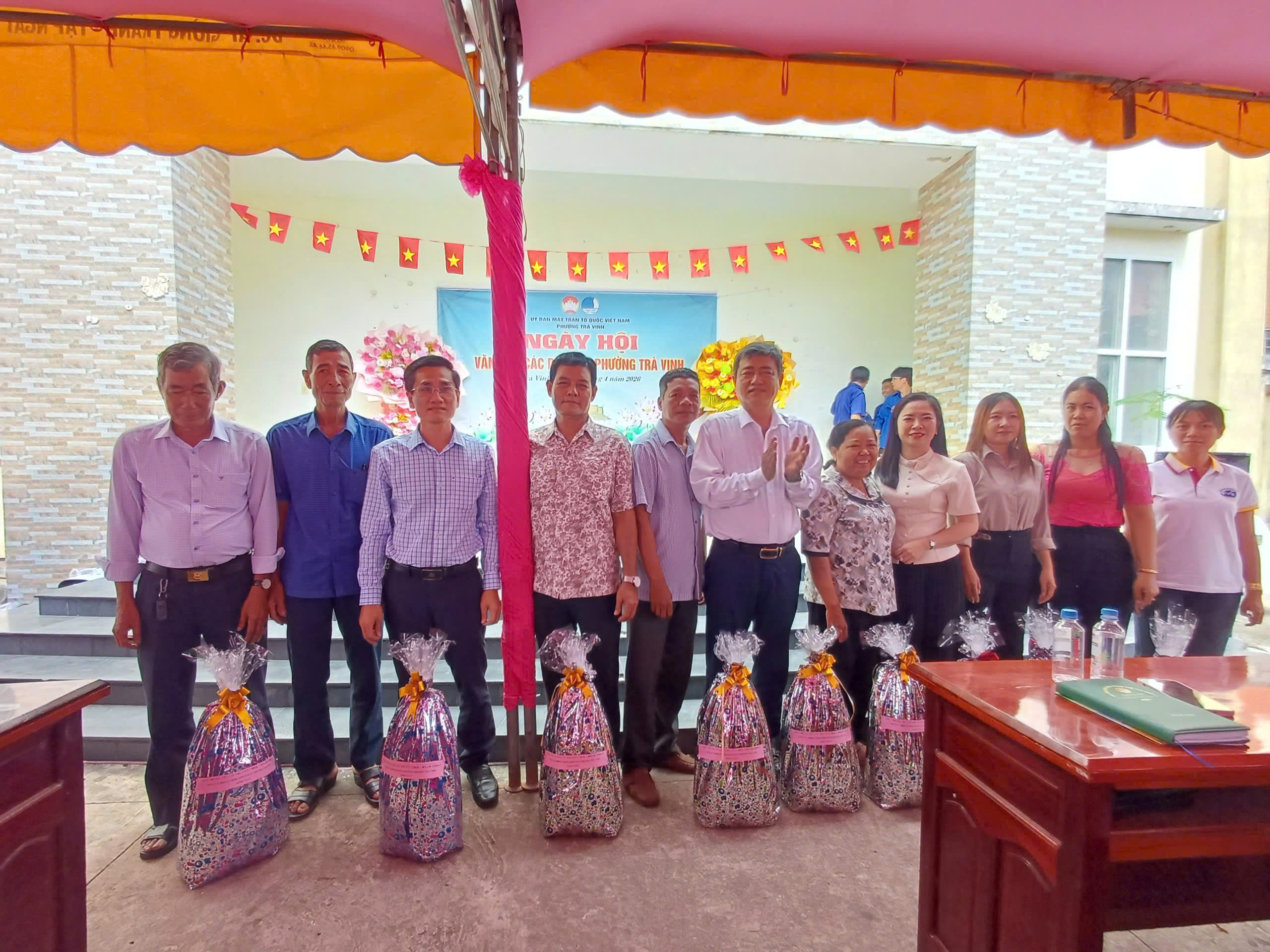 Phường Trà Vinh tổ chức Ngày hội văn hóa các dân tộc nhân dịp Tết cổ truyền Chôl Chnăm Thmây năm 2026