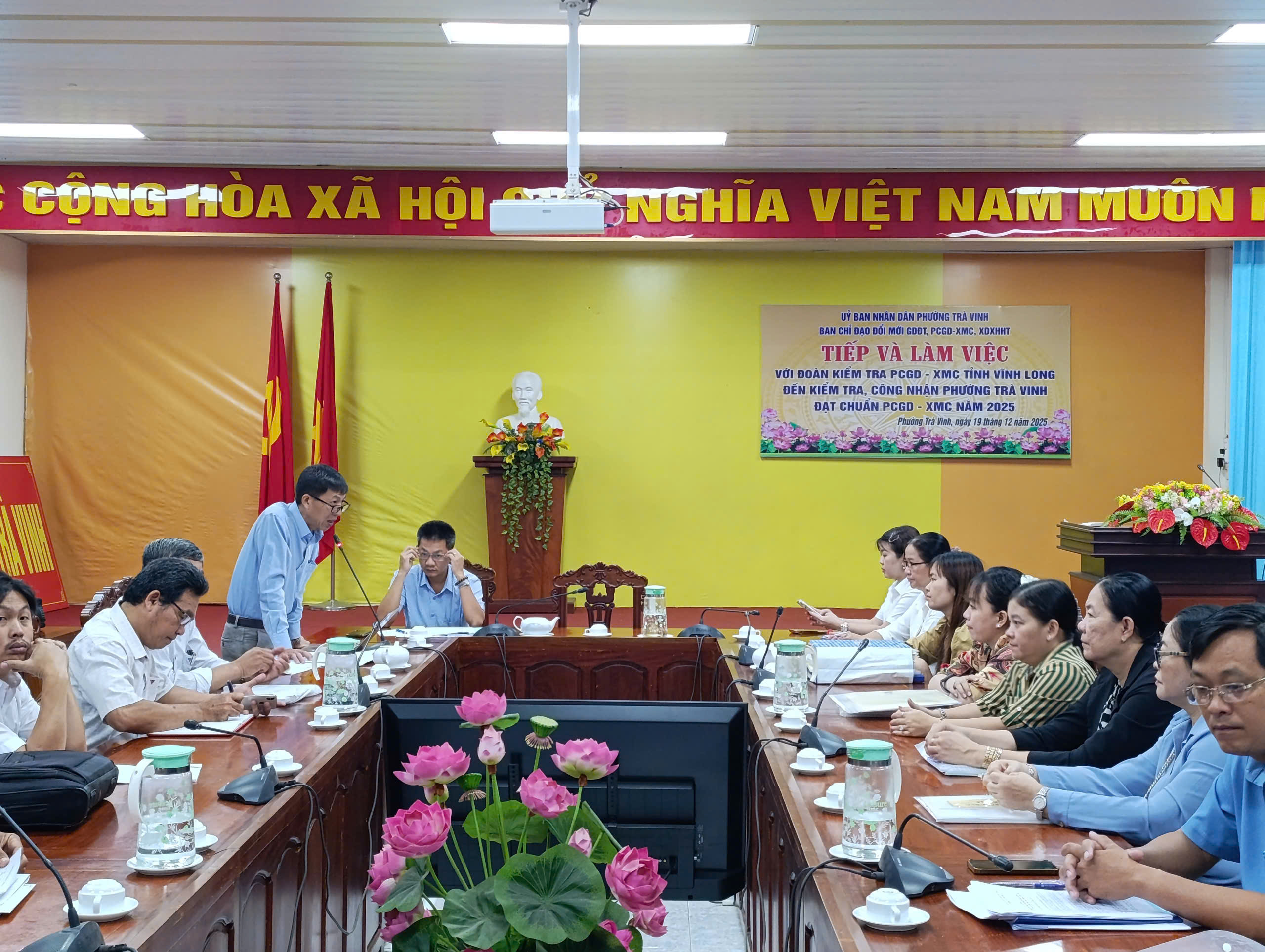 Sở Giáo dục và Đào tạo kiểm tra phổ cập giáo dục- xóa mù chữ