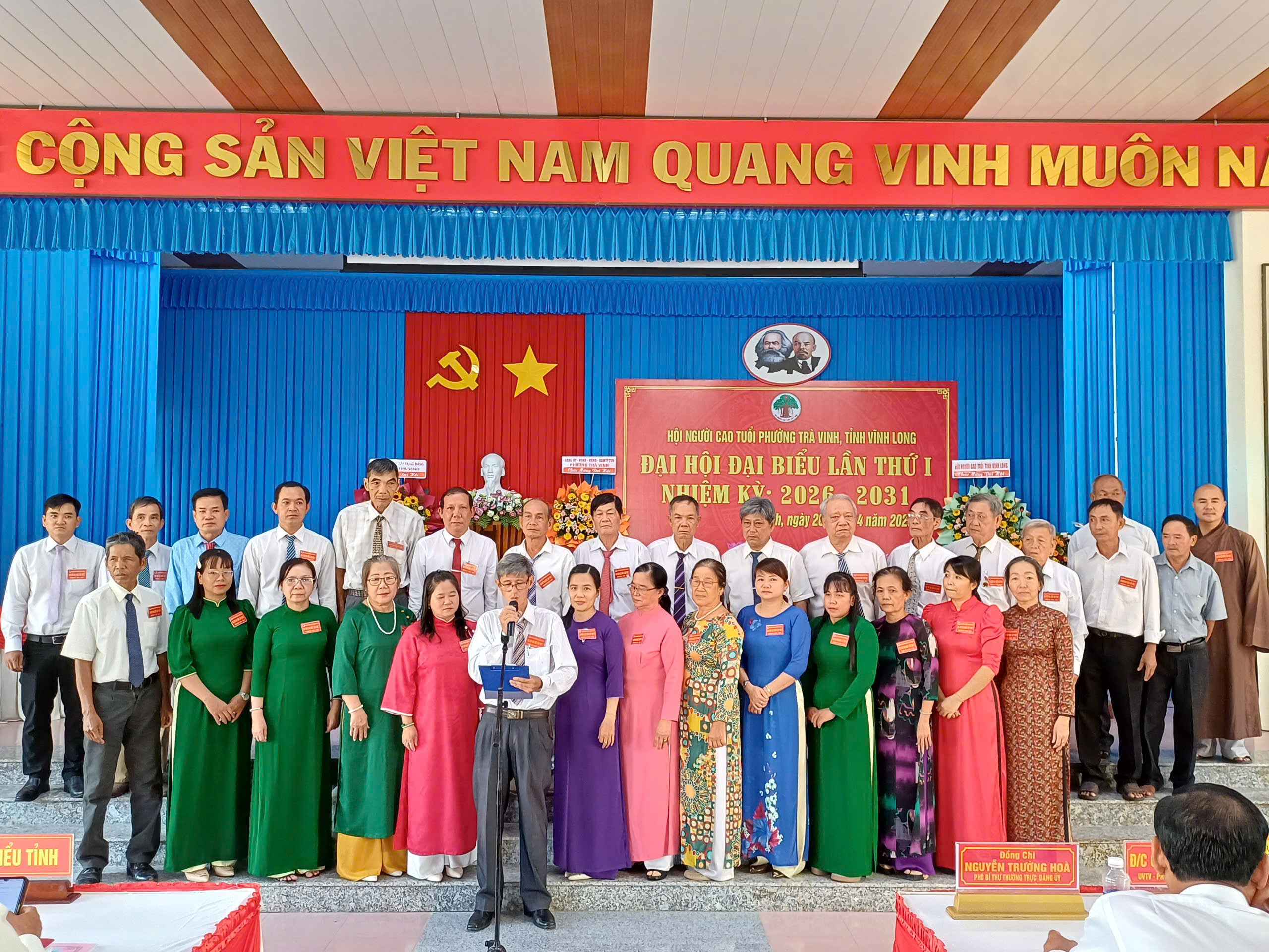 Hội người cao tuổi phường Trà Vinh tổ chức đại hội lần thứ I, nhiệm kỳ 2026-2031 